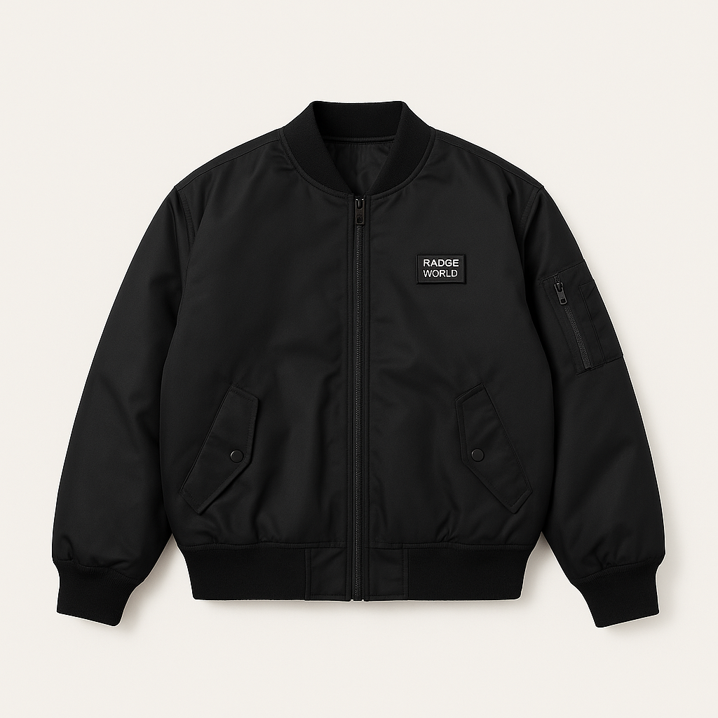 Veste Radoe World – Bomber Noir