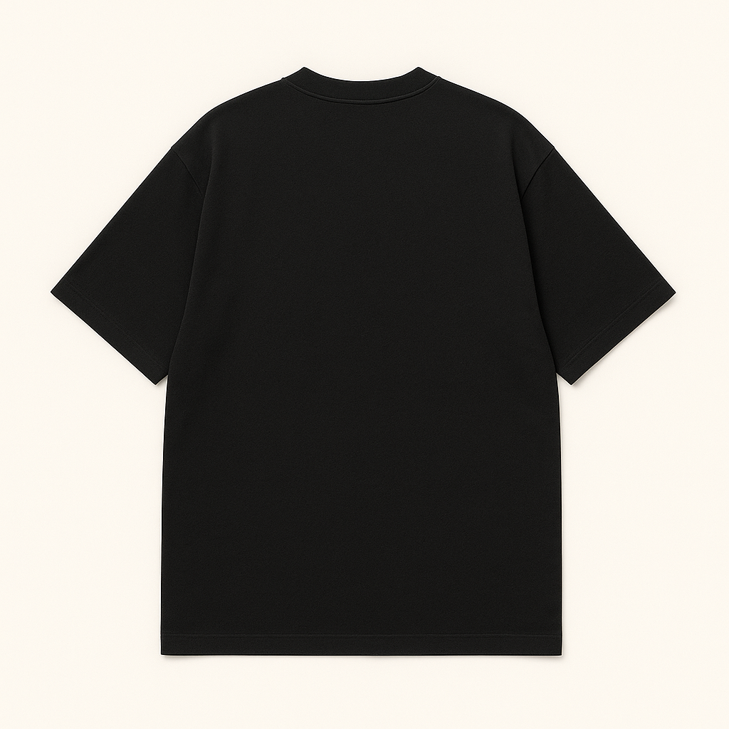 T-shirt Radoe World – Logo Central Noir