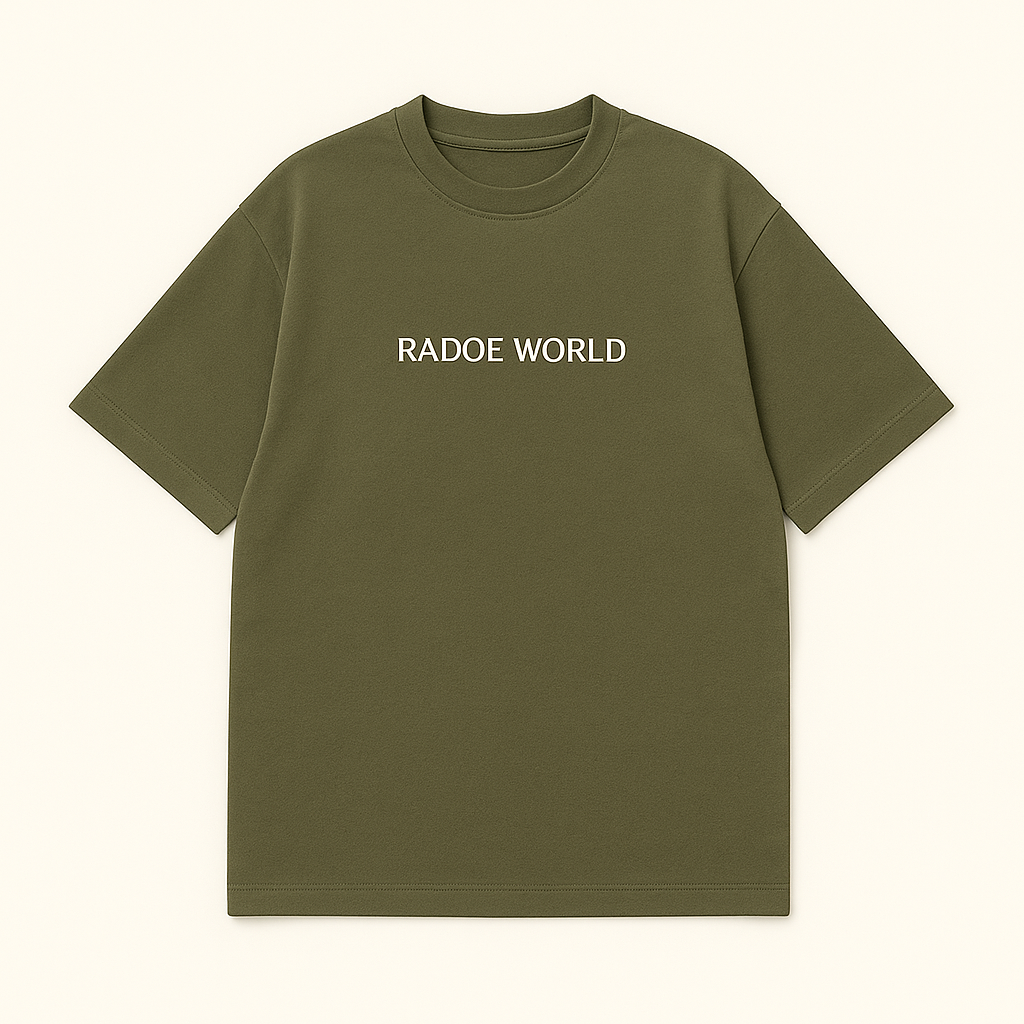 T-shirt Radoe World – Earth Kaki